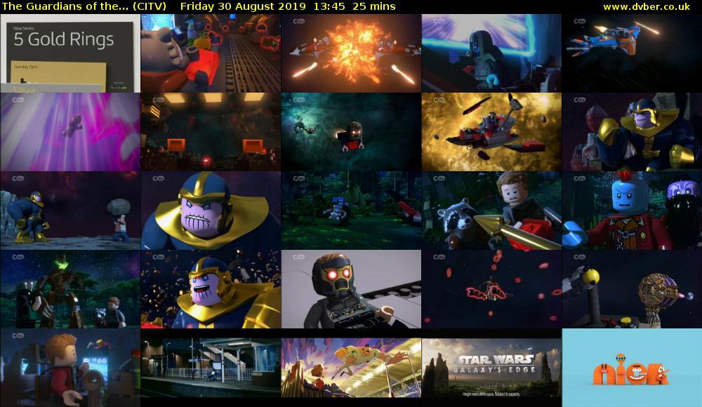 The Guardians of the... (CITV) Friday 30 August 2019 13:45 - 14:10