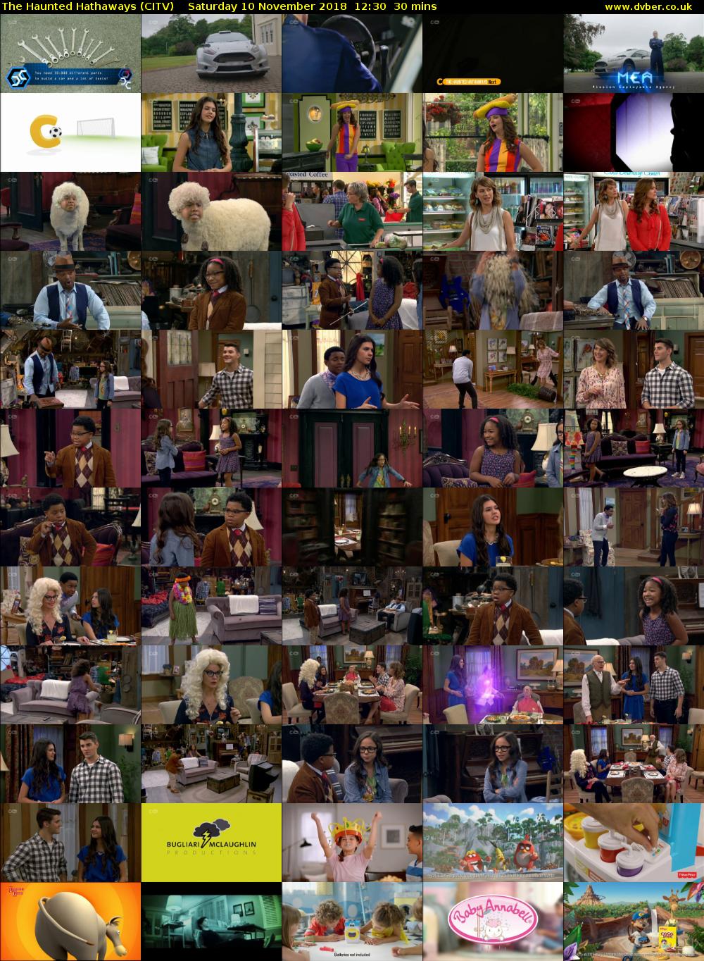 The Haunted Hathaways (CITV) Saturday 10 November 2018 12:30 - 13:00