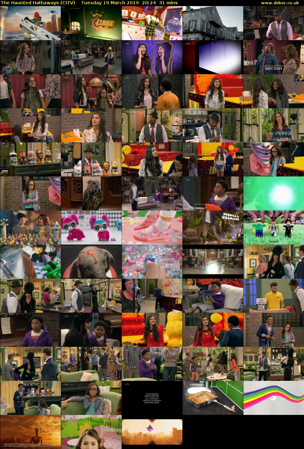 The Haunted Hathaways (CITV) Tuesday 19 March 2019 20:24 - 20:55