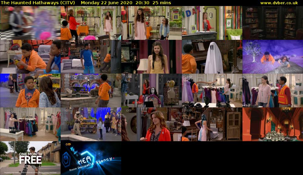The Haunted Hathaways (CITV) Monday 22 June 2020 20:30 - 20:55