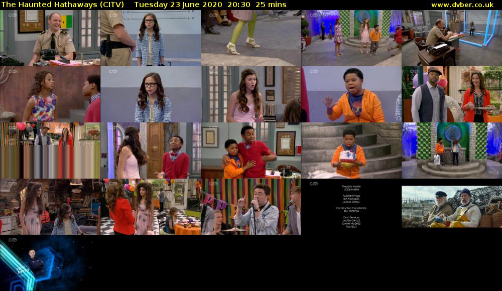 The Haunted Hathaways (CITV) Tuesday 23 June 2020 20:30 - 20:55
