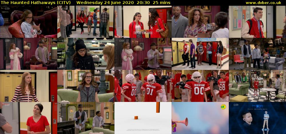The Haunted Hathaways (CITV) Wednesday 24 June 2020 20:30 - 20:55