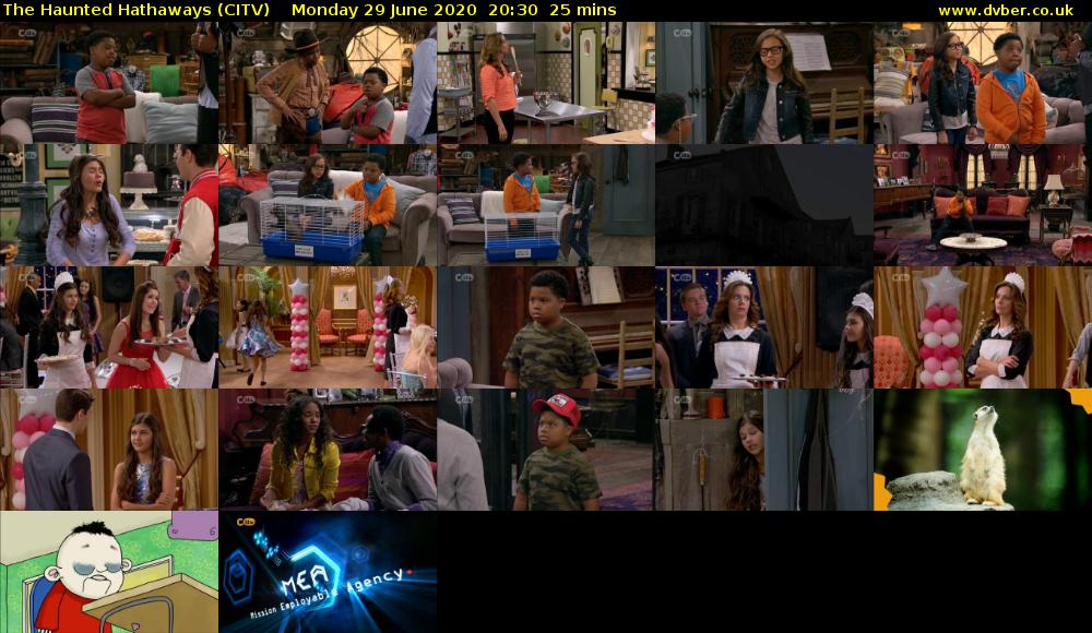 The Haunted Hathaways (CITV) Monday 29 June 2020 20:30 - 20:55