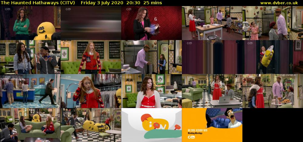 The Haunted Hathaways (CITV) Friday 3 July 2020 20:30 - 20:55