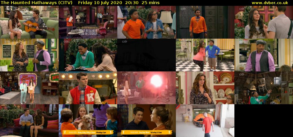 The Haunted Hathaways (CITV) Friday 10 July 2020 20:30 - 20:55