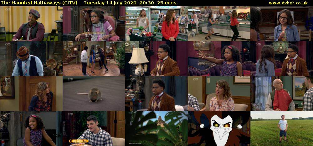 The Haunted Hathaways (CITV) Tuesday 14 July 2020 20:30 - 20:55