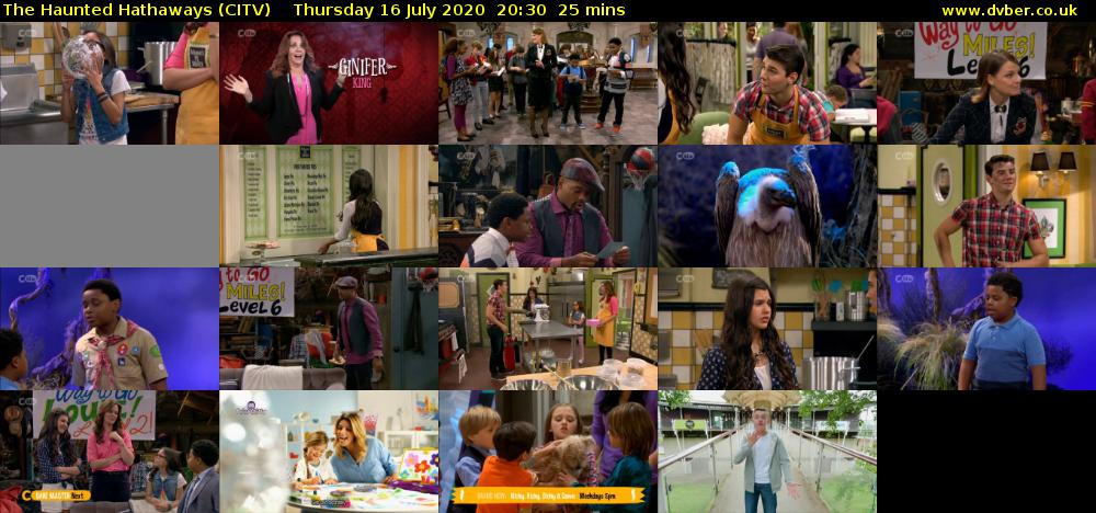 The Haunted Hathaways (CITV) Thursday 16 July 2020 20:30 - 20:55