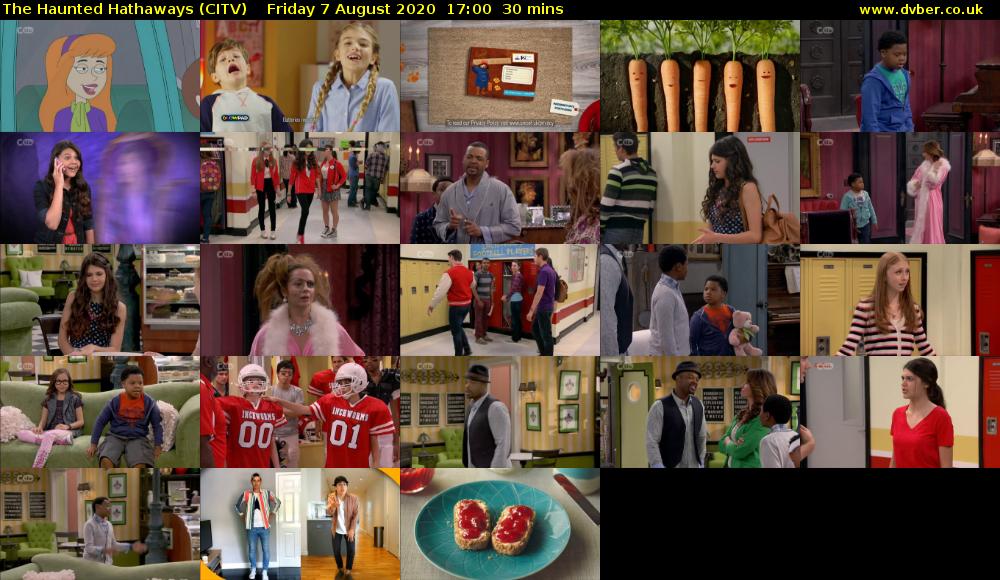 The Haunted Hathaways (CITV) Friday 7 August 2020 17:00 - 17:30