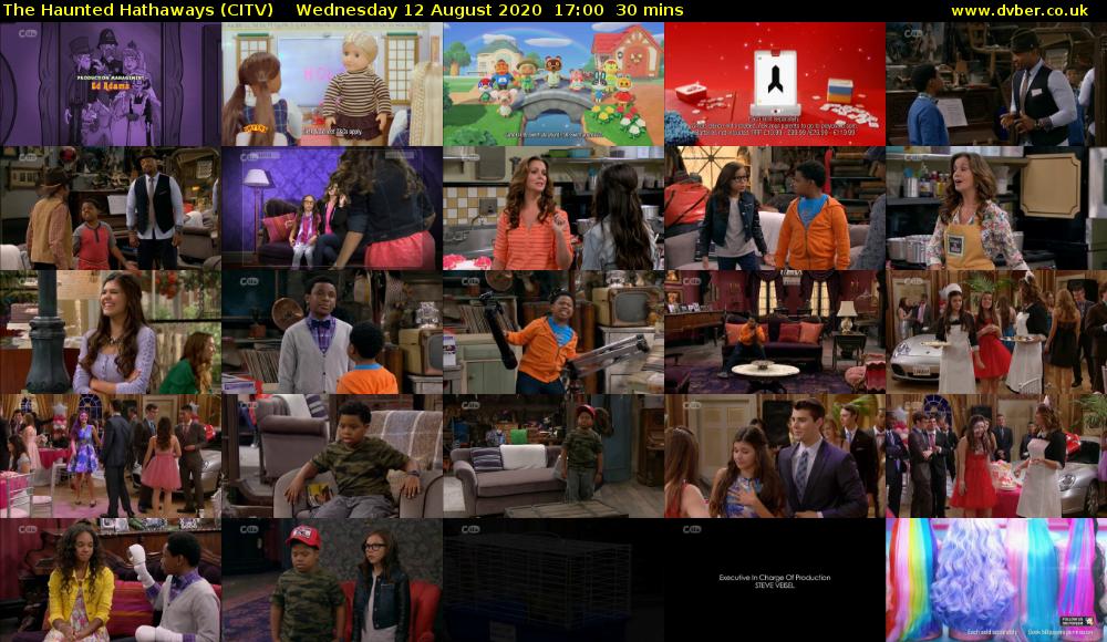 The Haunted Hathaways (CITV) Wednesday 12 August 2020 17:00 - 17:30