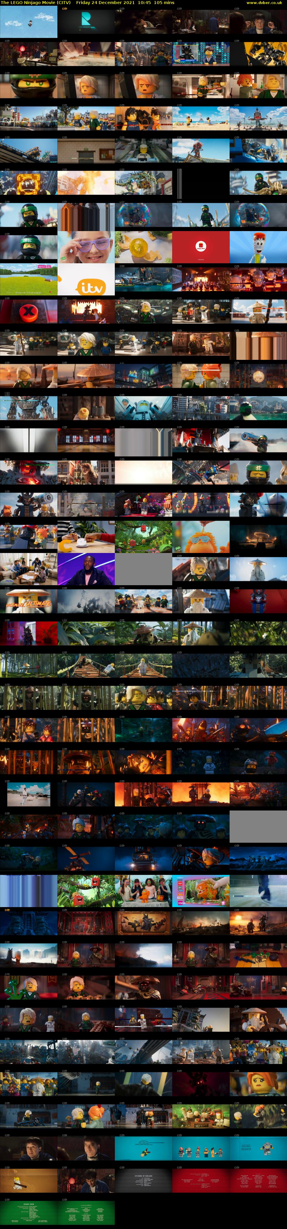 The LEGO Ninjago Movie (CITV) Friday 24 December 2021 10:45 - 12:30