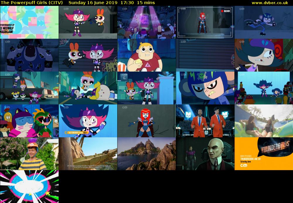 The Powerpuff Girls (CITV) Sunday 16 June 2019 17:30 - 17:45