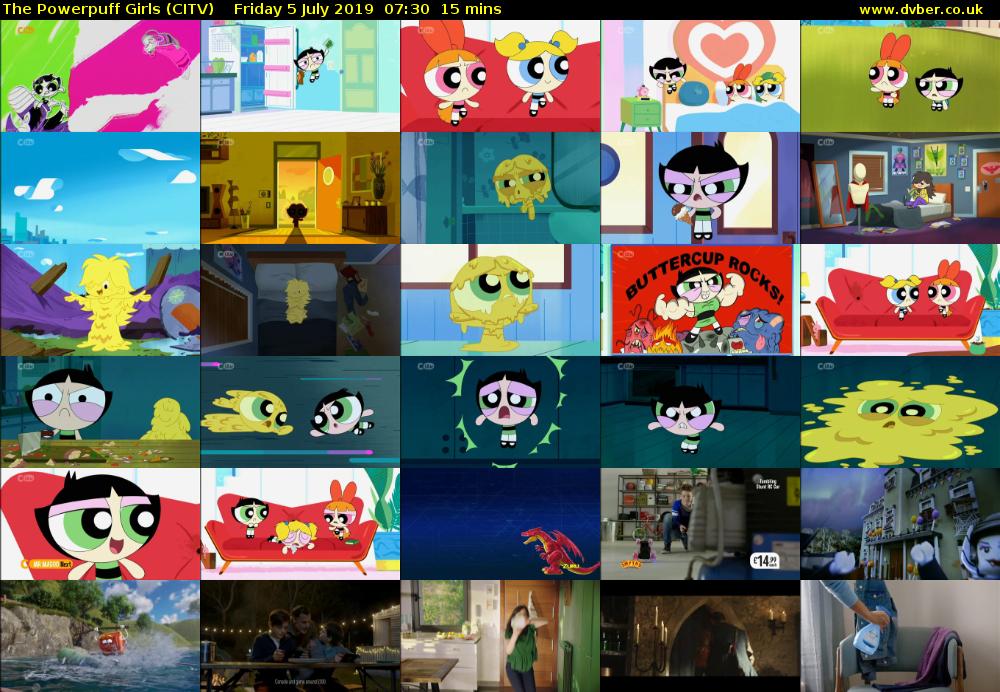 The Powerpuff Girls (CITV) Friday 5 July 2019 07:30 - 07:45