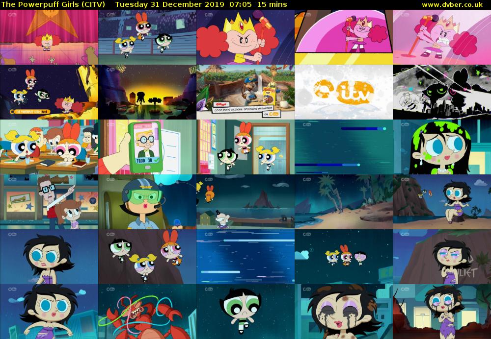 The Powerpuff Girls (CITV) Tuesday 31 December 2019 07:05 - 07:20