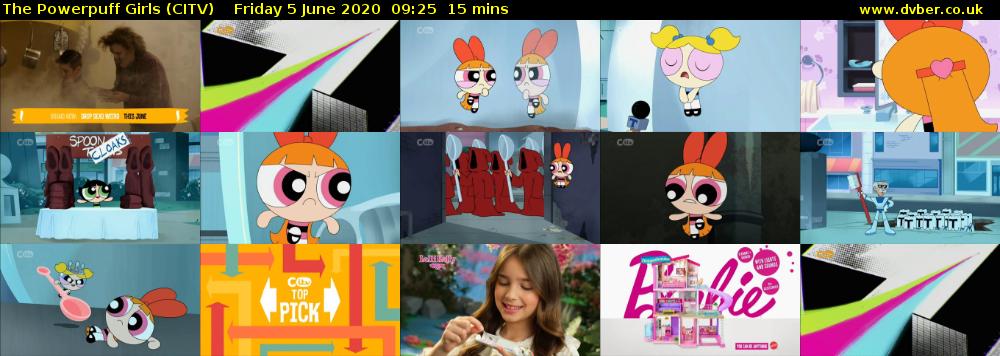 The Powerpuff Girls (CITV) Friday 5 June 2020 09:25 - 09:40