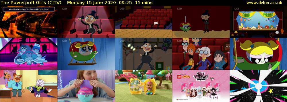 The Powerpuff Girls (CITV) Monday 15 June 2020 09:25 - 09:40