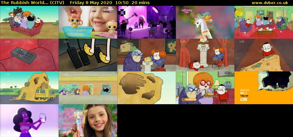 The Rubbish World... (CITV) Friday 8 May 2020 10:50 - 11:10
