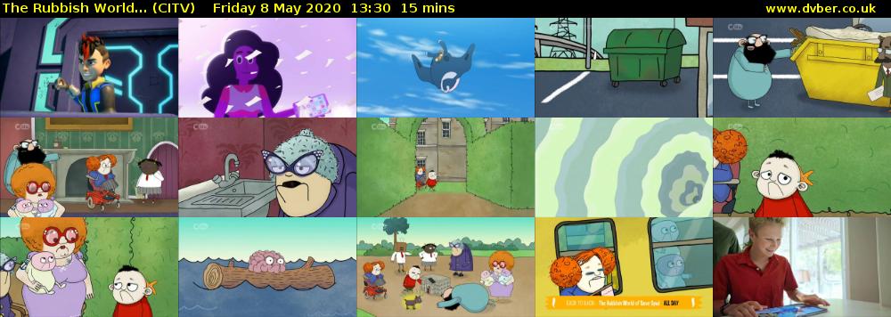 The Rubbish World... (CITV) Friday 8 May 2020 13:30 - 13:45