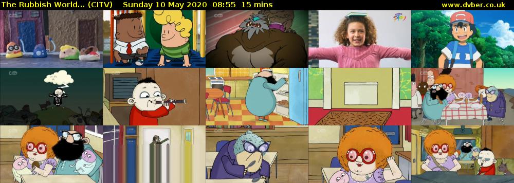 The Rubbish World... (CITV) Sunday 10 May 2020 08:55 - 09:10