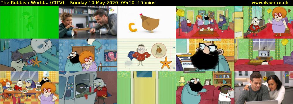 The Rubbish World... (CITV) Sunday 10 May 2020 09:10 - 09:25