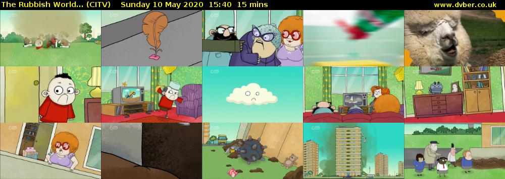 The Rubbish World... (CITV) Sunday 10 May 2020 15:40 - 15:55