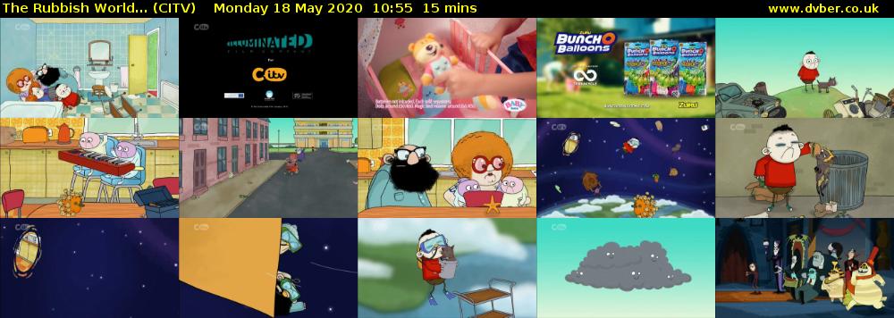 The Rubbish World... (CITV) Monday 18 May 2020 10:55 - 11:10