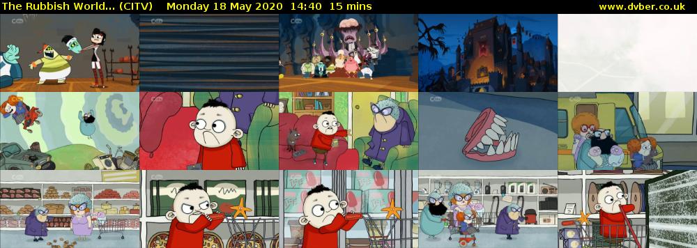 The Rubbish World... (CITV) Monday 18 May 2020 14:40 - 14:55