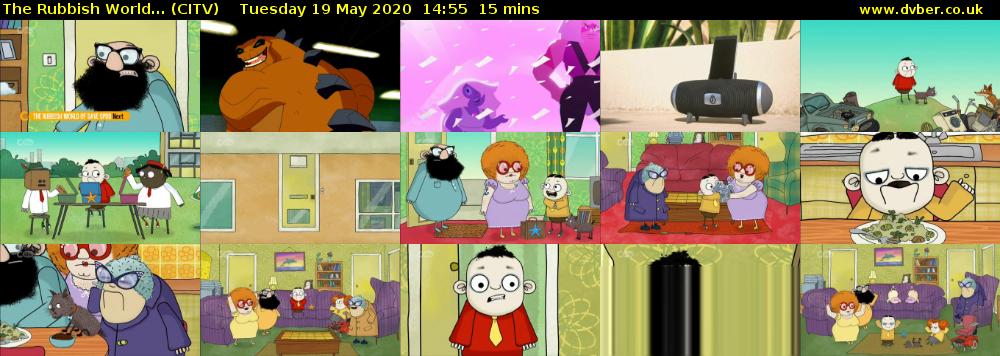 The Rubbish World... (CITV) Tuesday 19 May 2020 14:55 - 15:10