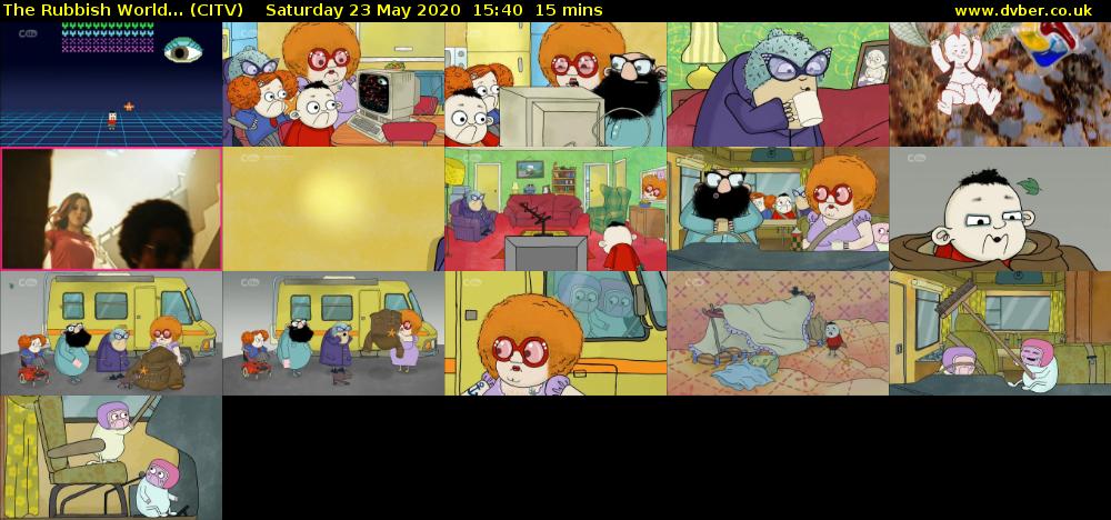 The Rubbish World... (CITV) Saturday 23 May 2020 15:40 - 15:55