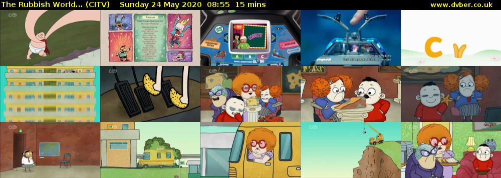 The Rubbish World... (CITV) Sunday 24 May 2020 08:55 - 09:10