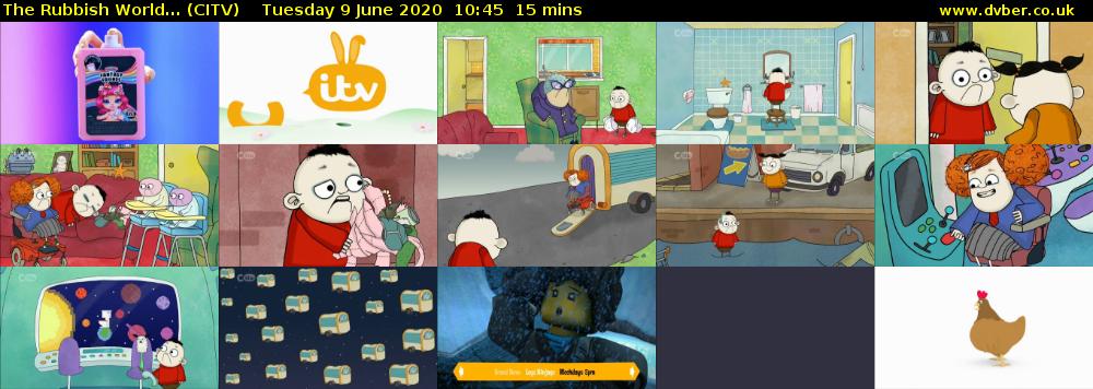 The Rubbish World... (CITV) Tuesday 9 June 2020 10:45 - 11:00