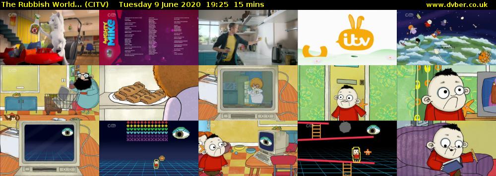 The Rubbish World... (CITV) Tuesday 9 June 2020 19:25 - 19:40