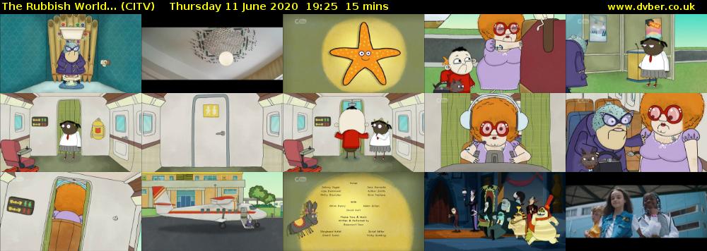The Rubbish World... (CITV) Thursday 11 June 2020 19:25 - 19:40
