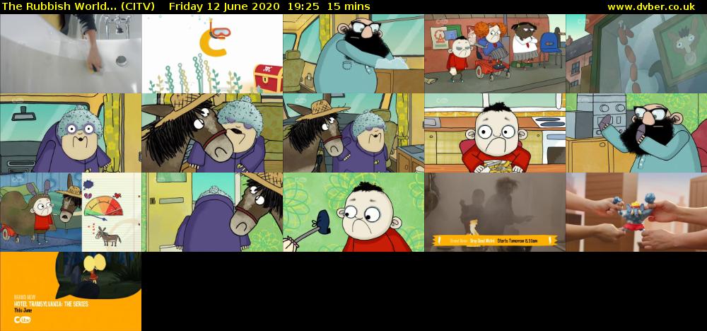 The Rubbish World... (CITV) Friday 12 June 2020 19:25 - 19:40