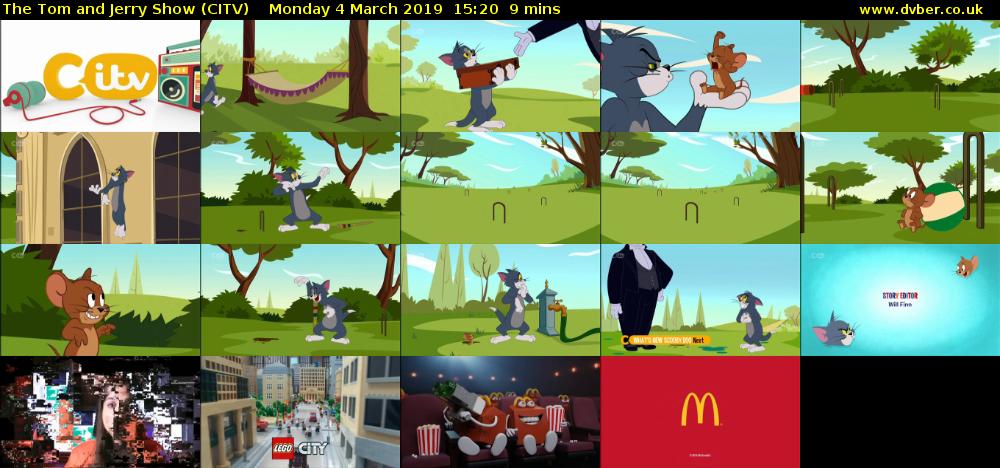 The Tom and Jerry Show (CITV) Monday 4 March 2019 15:20 - 15:29