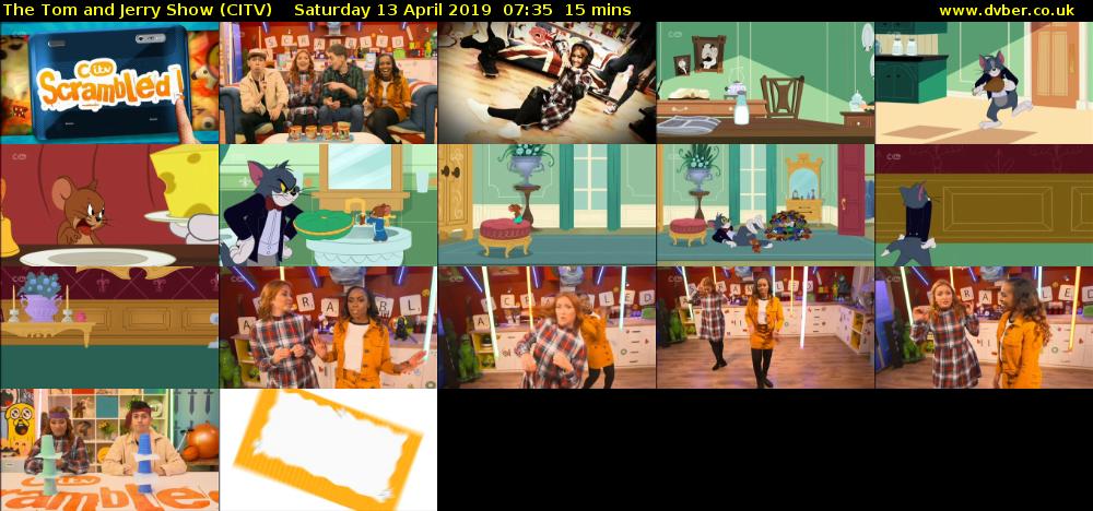 The Tom and Jerry Show (CITV) Saturday 13 April 2019 07:35 - 07:50
