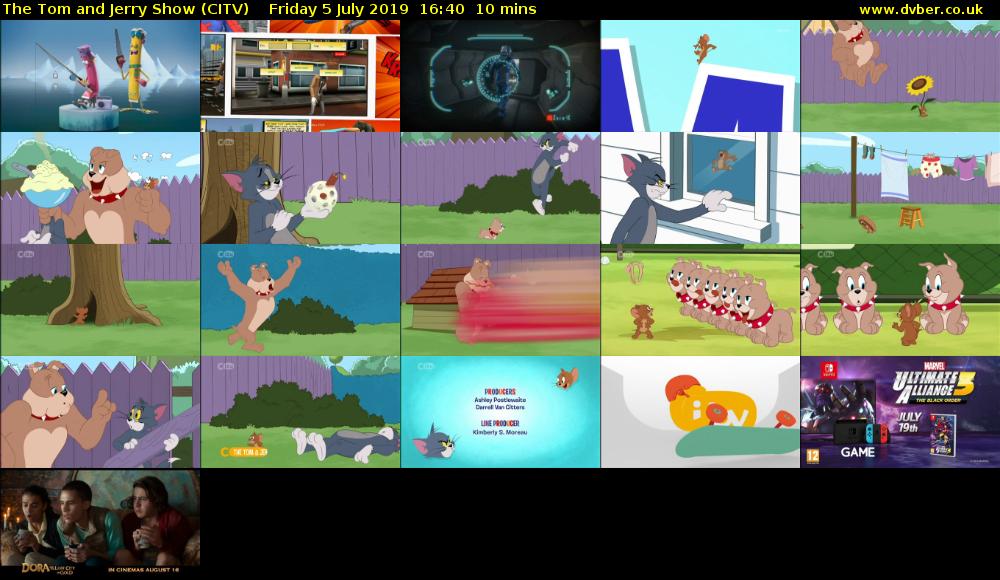 The Tom and Jerry Show (CITV) Friday 5 July 2019 16:40 - 16:50