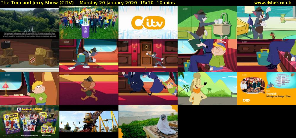 The Tom and Jerry Show (CITV) Monday 20 January 2020 15:10 - 15:20