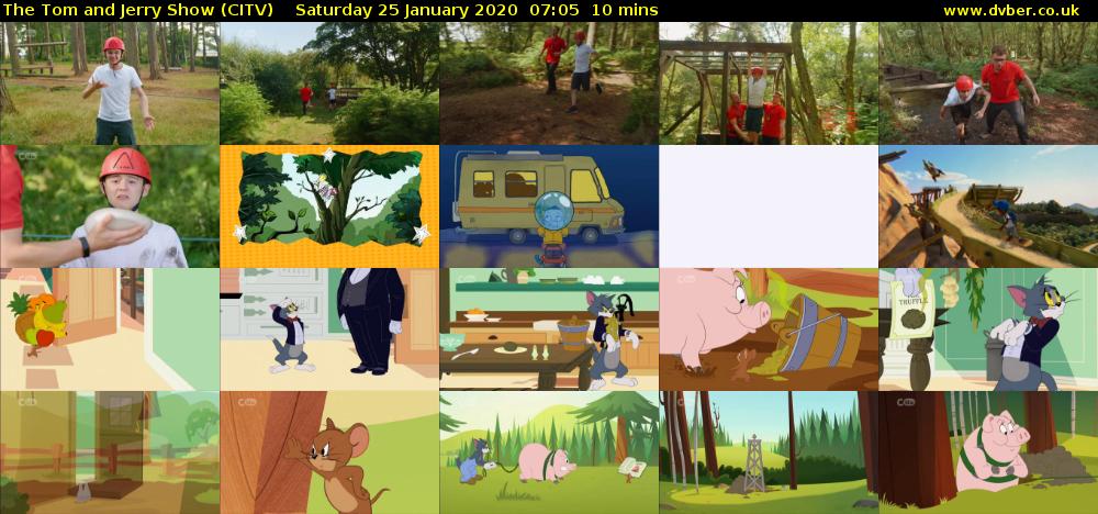 The Tom and Jerry Show (CITV) Saturday 25 January 2020 07:05 - 07:15