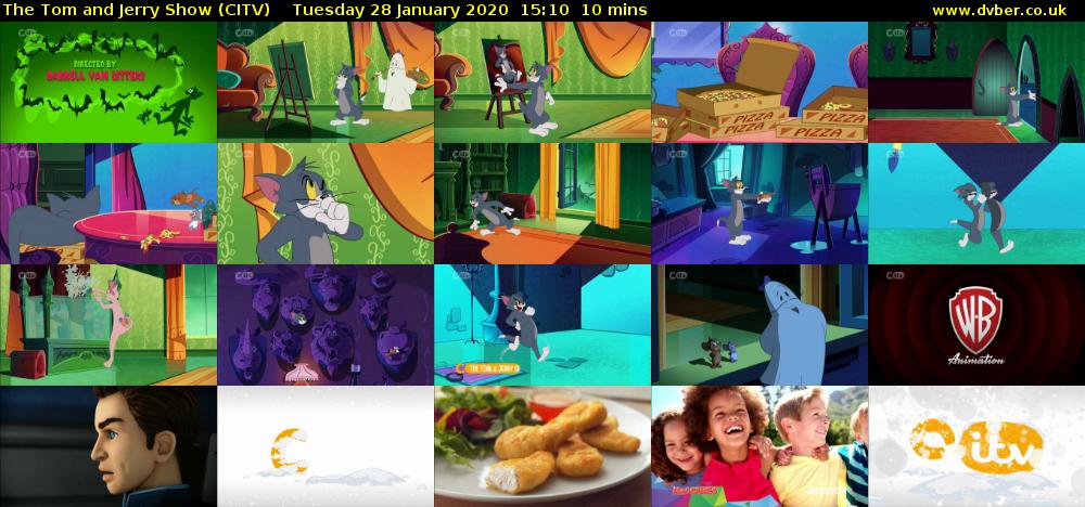 The Tom and Jerry Show (CITV) Tuesday 28 January 2020 15:10 - 15:20