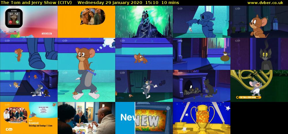The Tom and Jerry Show (CITV) Wednesday 29 January 2020 15:10 - 15:20