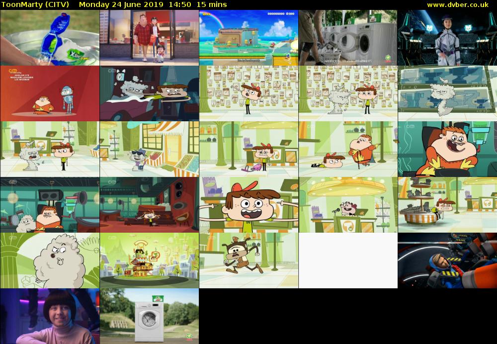 ToonMarty (CITV) Monday 24 June 2019 14:50 - 15:05