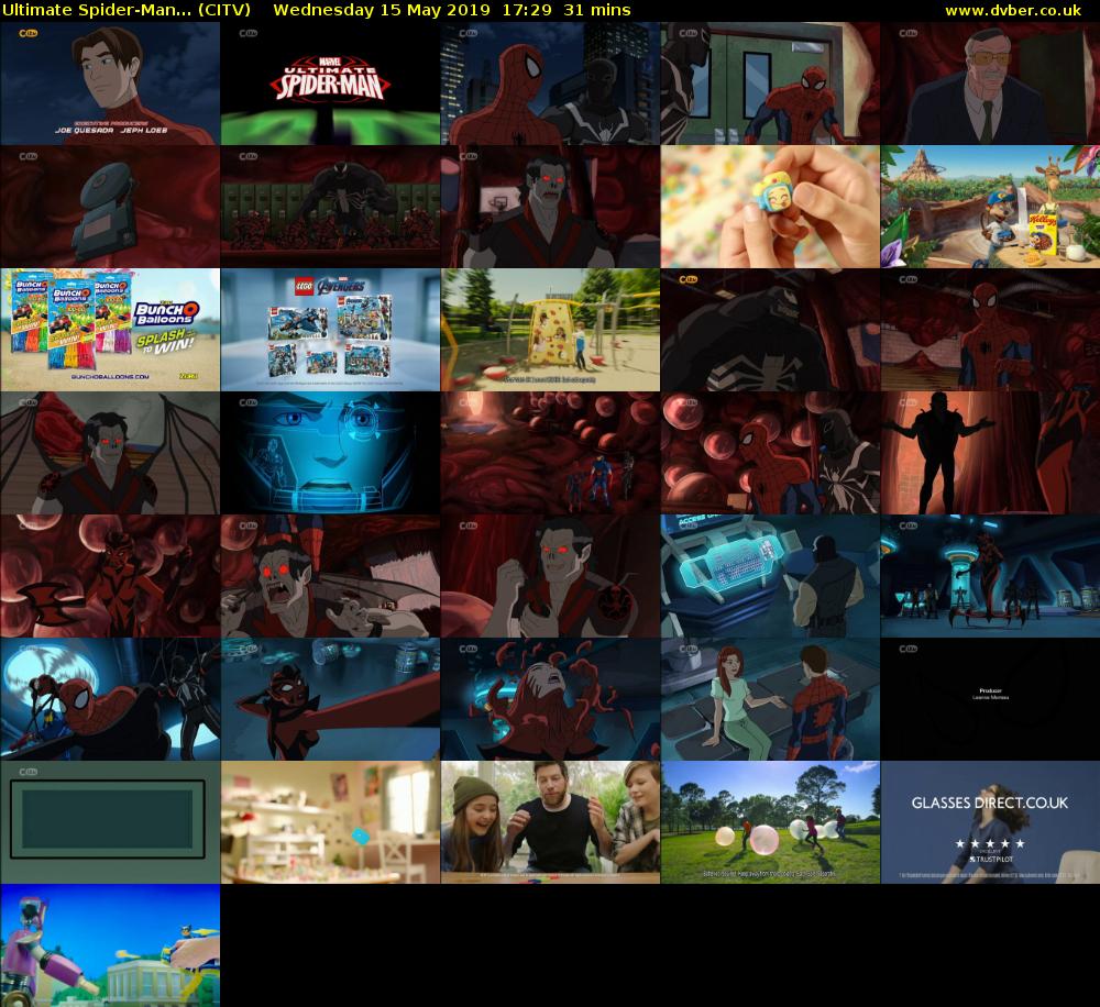 Ultimate Spider-Man... (CITV) Wednesday 15 May 2019 17:29 - 18:00