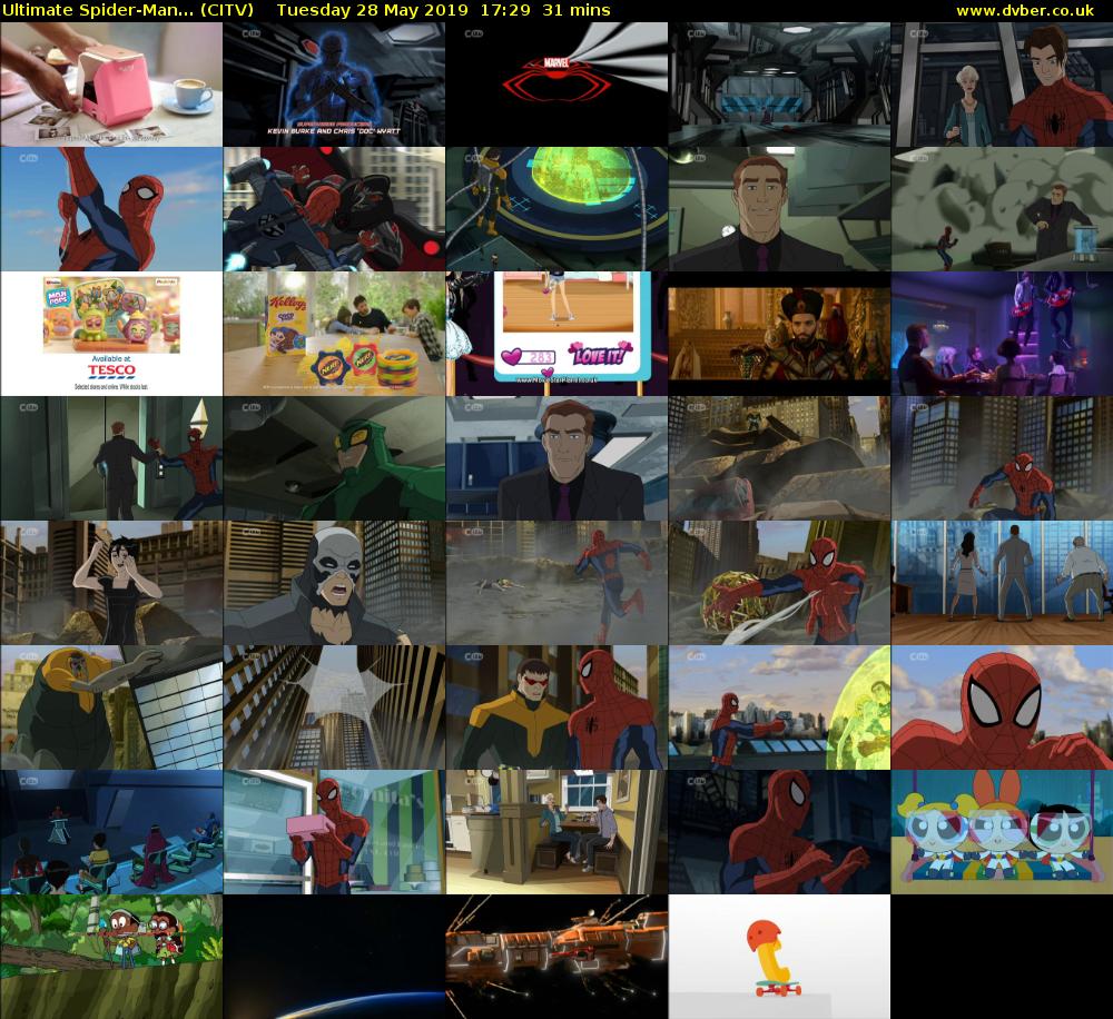 Ultimate Spider-Man... (CITV) Tuesday 28 May 2019 17:29 - 18:00