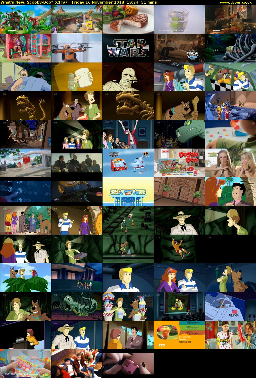 What's New, Scooby-Doo? (CITV) Friday 16 November 2018 19:24 - 19:55