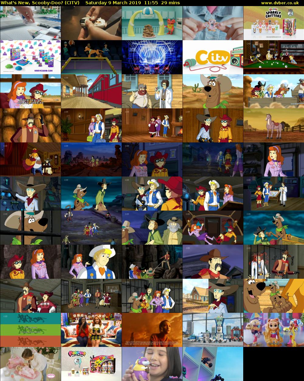What's New, Scooby-Doo? (CITV) Saturday 9 March 2019 11:55 - 12:24