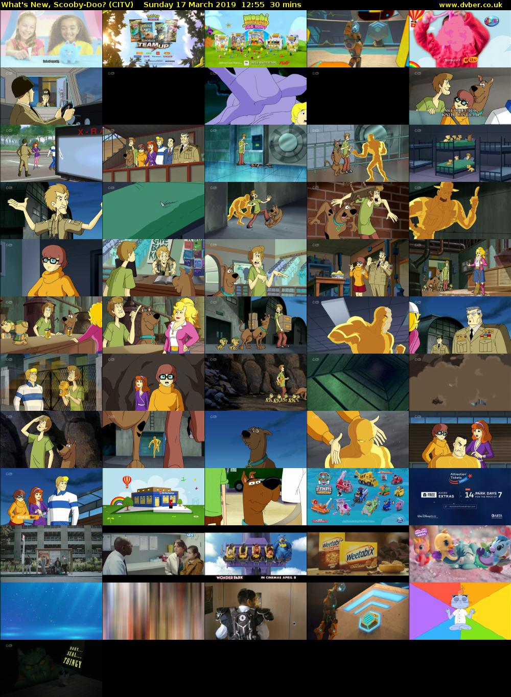 What's New, Scooby-Doo? (CITV) Sunday 17 March 2019 12:55 - 13:25