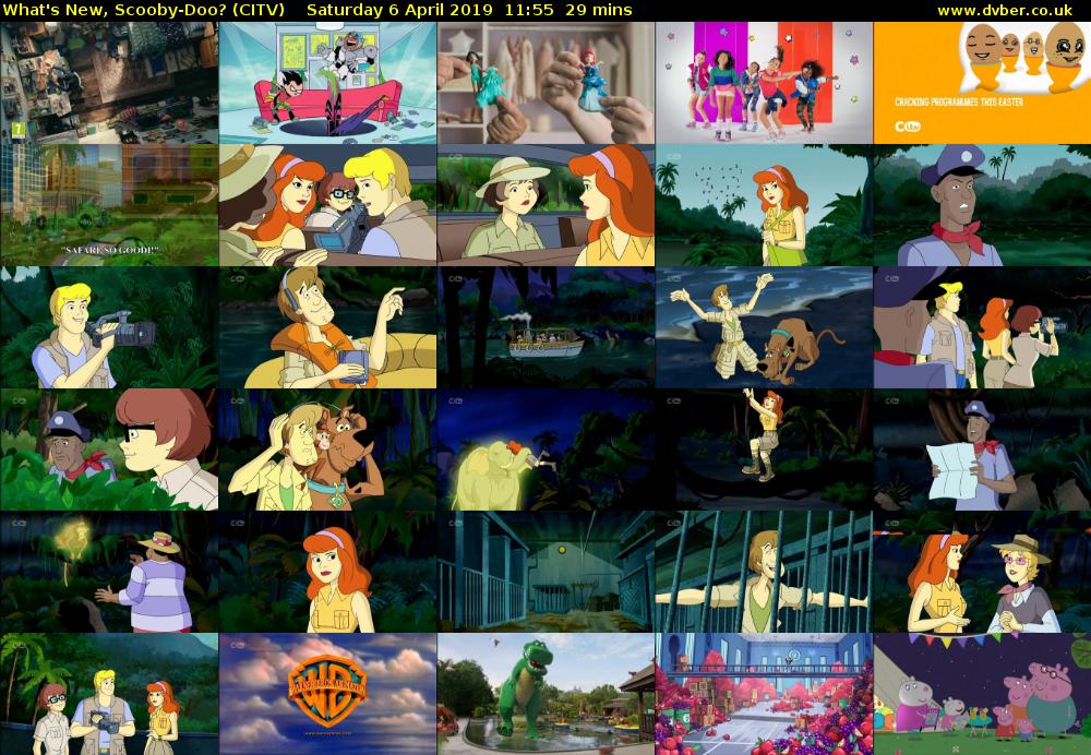 What's New, Scooby-Doo? (CITV) Saturday 6 April 2019 11:55 - 12:24