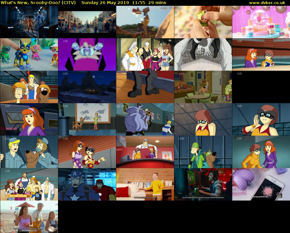 What's New, Scooby-Doo? (CITV) Sunday 26 May 2019 11:55 - 12:24