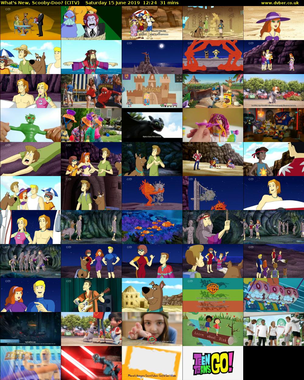 What's New, Scooby-Doo? (CITV) Saturday 15 June 2019 12:24 - 12:55