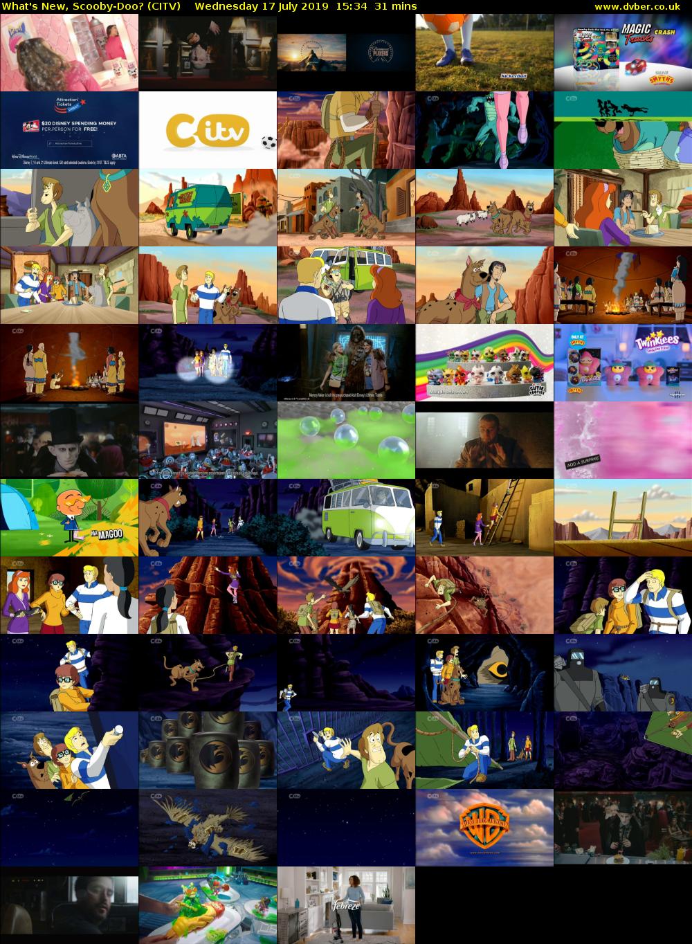 What's New, Scooby-Doo? (CITV) Wednesday 17 July 2019 15:34 - 16:05